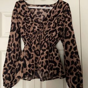 Cheetah Print Top